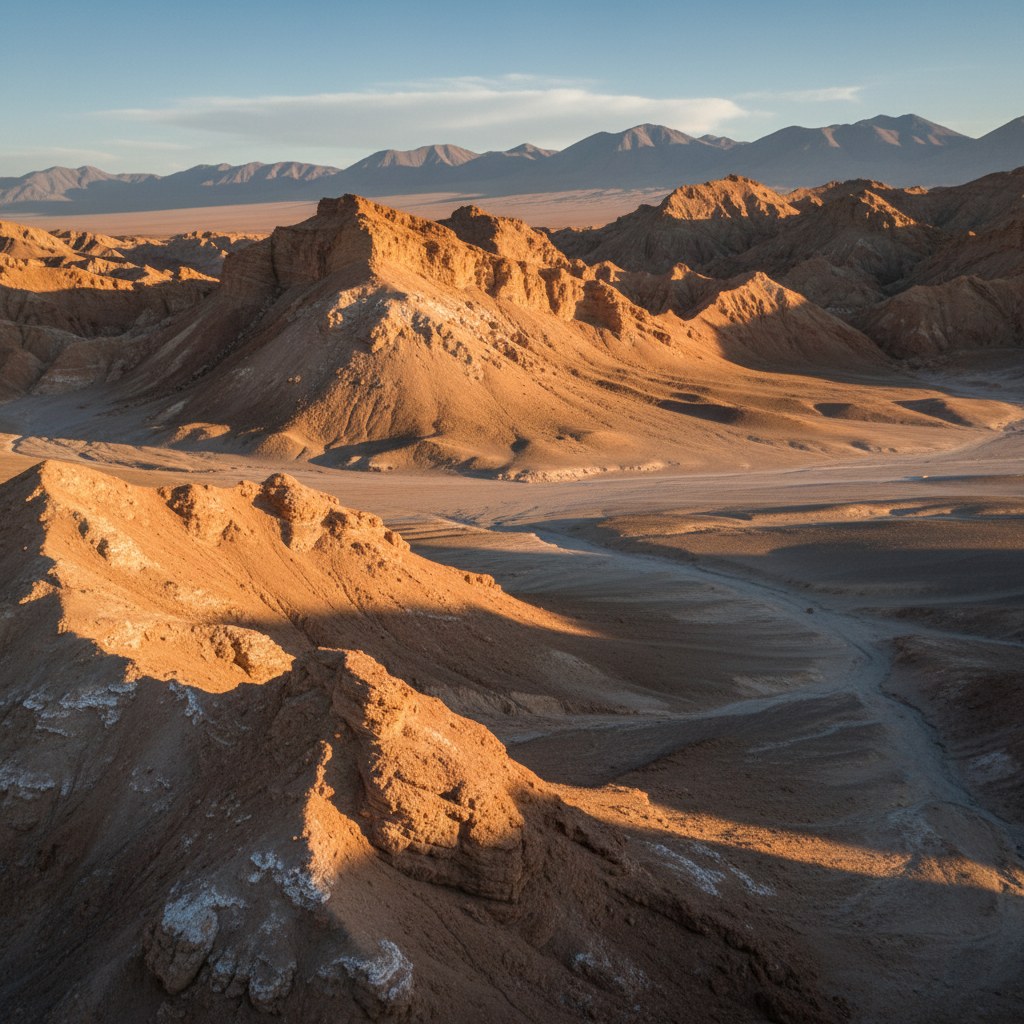 Valle de la Luna formaciones erosionadas
